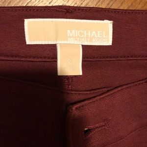 Skinny Maroon MK Jeans
